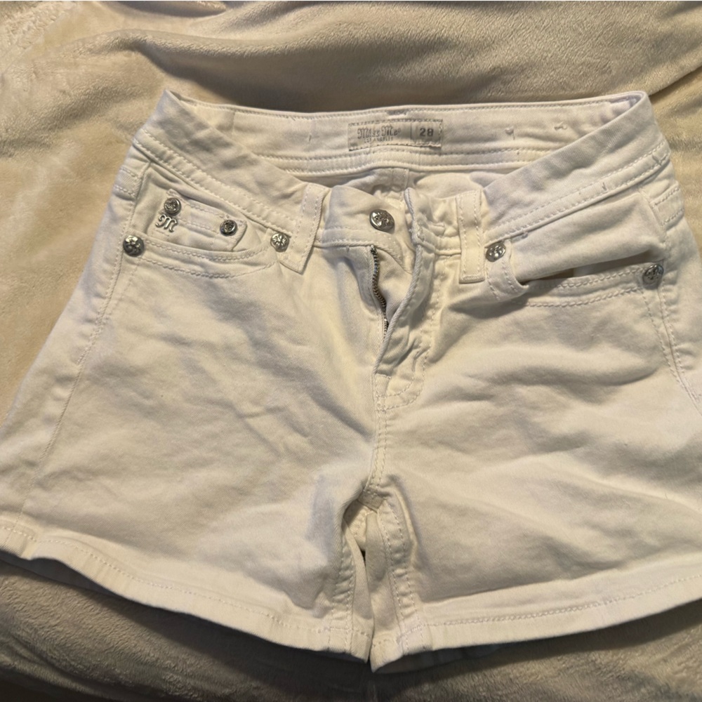 Miss Me Cream Denim Pants
